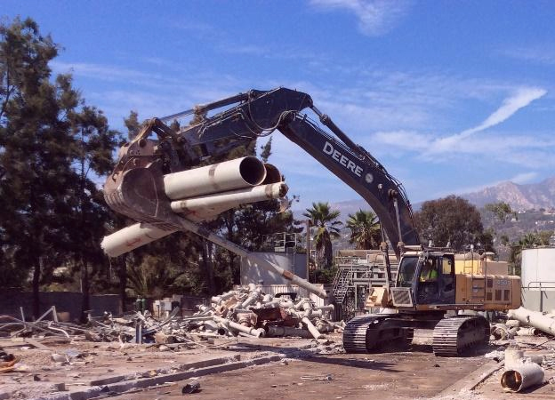 Demolition Of Desalination Units